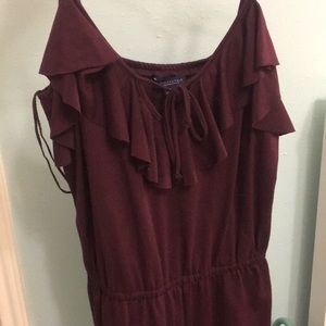 Maroon romper